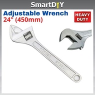 24" Heavy Duty Switch Spanar 600mm Adjustable Wrench