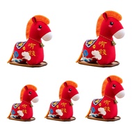 [tenlzsp0bc] Toy Horse for Chinese New Year 2026, Spring Festival Decoration, Cultural Symbol, Light