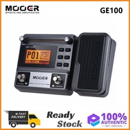 MOOER GE100 Guitar MultiEffect Processor Pedal Loop Recording Chord Course Function With Lcd Display