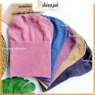 Premium striped knitted beanie cap, anti-dizzy inner headscarf, anti-dizzy knitted