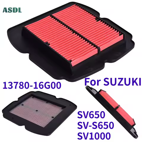 13780-16G00 Motorcycle Air Filter Element 3612 for SUZUKI SV650 K3-K8 SV-S650 L0-L5 2003-2015 SV1000