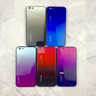 Iphone 6P/6SP Gradient Aurora Tempered Glass Case