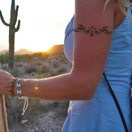 [C Shape] Tattoo Film: Arm Totem 41