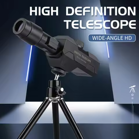 WiFi Digital Telescope 70X Large Aperture Objective Lens 2MP Photos Videos Mobile-detective Crosshai
