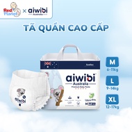 Aiwibi Light Feather Premium Diapers/Pants for Baby Super Absorbent, Spill-Proof Large Pack M/L/XL/X