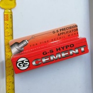 $30/9ml G-S HYPO CEMENT 極細針膠水9ml 珠寶鑽/珍珠專用 GS膠 G-S Hypo Cement Precision Applicator G S Adhesive Glue