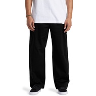 DC Shoes Non-Denim Pants Workwear Baggy Chino Pant Black ADYNP03097