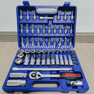 SB Tools 3/8"DR Box Socket Set Tool Set Spanner Set (61Pcs)