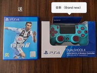 全新 PS4 DualShock 4 無線控制器 (莓果藍)Berry Blue