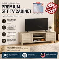 5 FT TV Cabinet / TV Console / TV Cabinet With Drawer / TV Rack / Rak TV / TV Cabinets Storage / TV 