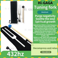 疗愈音叉Tuning Fork 432 Tuning Fork Aluminum Alloy F432HZ Tuning Fork Relax Decompression Positive Energ