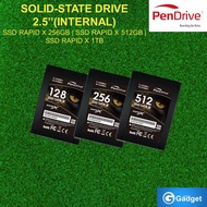 SOLID-STATE DRIVE 2.5''(INTERNAL) SSD RAPID X2566GB| SSD RAPID X512GB | SSD RAPID X 1TD
