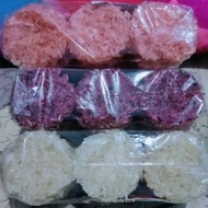 Rengginang Mentah Rasa Terasi/pulut hitam/Pulut Putih.