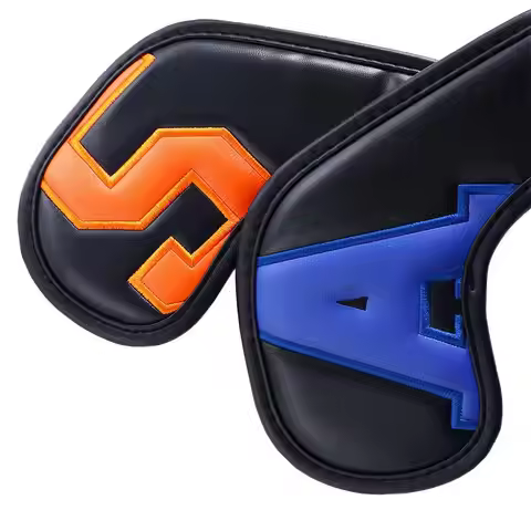 6 Clors High-end Dustproof Covers 4-9 ASPX Gradients Golf Iron Covers Golf Club Head Covers Golf Wed