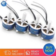 1 / 2 pcs Mitoot R1406 1406 3600KV 2-4S CW CCW Brushless Motor for RC Racing Racer