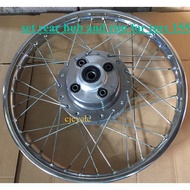REAR HUB ASSY RIM SET HONDA TMX155 TMX 125 BAJAJ CT100 (RAYUS TAKASAGO) BY 17 rear FRONT HUB ASSY