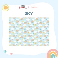 Mellow Quickdry ผ้ารองกันฉี่ ผ้ารองกันน้ำ 100% size M แบบมีลาย New Mellow 2021 รุ่นมีปีก