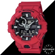 [WatchClubOnline] GA-700-4A Casio G-Shock Extractive Erubescent Men Casual Sports Watches GA700 GA-7