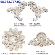 Reliefs, angular floral motifs decorate ceilings and walls, super durable PU material, code GH 8029 