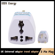 UK 3 Pin Plug Universal Adapter Travel Adapter, Universal Wall Plug Adapter, 3 Pin Plug Power Conver