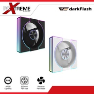 DarkFlash DM8R SE 120mm Single Reverse Blade ARGB PWM Cooling Fan