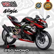 Decal Ninja 250RR Mono Full Body Stiker Ninja 250SL Striping Ninja 250 Sl Mono Dekal Ninja 250 Mono