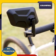 [Colorfull.sg] Bicycle Rearview Mirror 360 Rotatable Bar End Bicycle Mirror for Mountain Bike