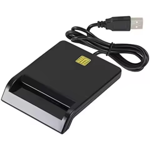 Universal Portable Smart Card Reader for Bank Card Card ID DNIE ATM IC SIM Card Reader Windows for A