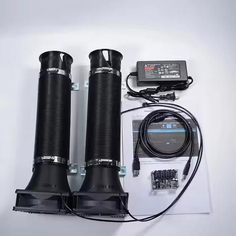 Turbine Ⅱ Sim Racing Wind Simulator for Logitech G29 Thrustmaster T300 for PC Racing Games MOZA FANA