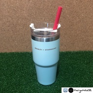 แก้วสตาร์บัคส์ Starbucks x Stanley Light Blue Cold Cup 16 OZ. ของแท้100%