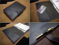 KH手工皮革工作室 MIT純手工台灣製造 A5(25K) B5(16K) 訂製記事本 活頁夾筆記本 萬用手冊 行事曆手扎