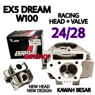 EX5 DREAM/EX5 CLASS  RACING HEAD 23/27 24/28 25/29 26/30 HEAD LEO