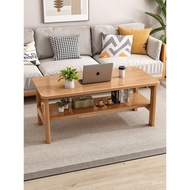 A a10l Non-Study Computer Foldable Tea Table Double Layer Household Living Room Coffee Table Small T
