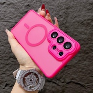 Phone Case-Magnetic Frosted Suitable for Samsung GalaxyS26ultra/S26plus/S26/S25Ultra/S25plus/S25/A56