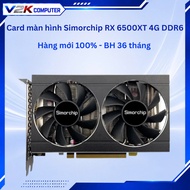 Simorchip RX 6500XT 4G DDR6 video Card - 36 months