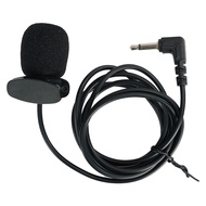 Retekess Portable Clip-on Lapel Microphone 3.5mm Jack Hands-free Wired Microphone for Tour guide Sys