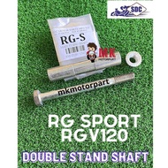 (SDC) SHAFT Main Stand Suzuki RG Sport / RGV Double Stand Sap Tongkat Dua Tengah RGS / RG110 / RGV120