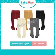 NEW Baby Cotton Legging Plain Tight Pant Leggings Newborn Socks Stoking Stocking Stokin Sarung Kaki 