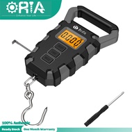 ORIA Digital Weighing Scale 50kg Postal Electronic Digital Luggage Scale Waterproof Fishing Scale Ha