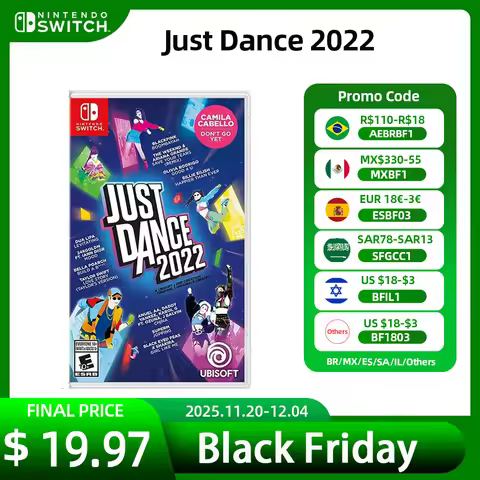 Nintendo Switch Game Deals - Just Dance 2022 Game Deals for Nintendo Switch OLED Switch Lite Switch 
