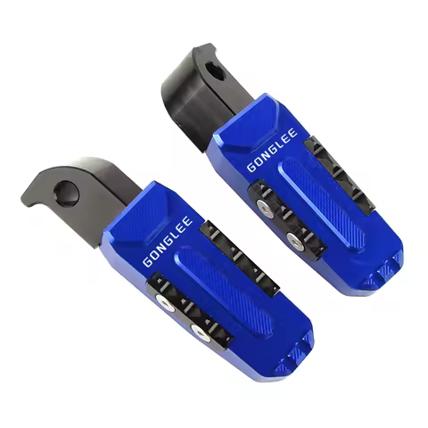 Passenger Footrests Rear Foot Pegs for YAMAHA MT03 MT07 MT09 MT10 YZF R1/M R3 R7 XSR900 XMAX 300 TMA