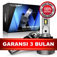 LED Car Headlight Novsight A500-N37 H1 H3 H4 HB4 H7 H11 HB3 6500K White