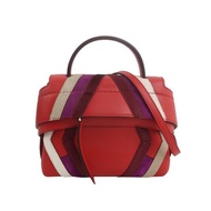 Tod's Wave 大嘴包牛皮馬毛翻毛皮字母 Logo 斜挎單肩包