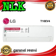 AC LG T 10 EV4 1 pk + PASANG INSTALASI DUAL INVERTER 1pk