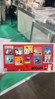 Moomin little my stamp 姆明 日本郵票