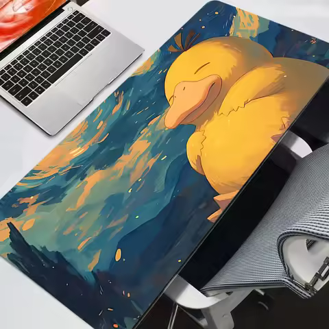 Pokemon Pikachu Gengar Mouse Pad Gaming Large Dywan Gamer Keyboard Desk Mat rug Table Carpet Mousepa