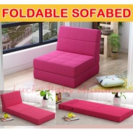 Foldable Sofabed / Foldable Sofa / Foldable Mattress/Lazy/Folding/Bed / Rainbow