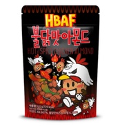 HBAF Buldak Almond 120g Korean Spicy Chicken Flavor Almond Snack 바프 허니버터아몬드 불닭맛