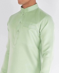 Baju Melayu Mint Green by ADNAA