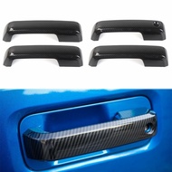 For 2017-2022 Ford F250 F350 Carbon Fiber Print Look 4 Door Handle Covers